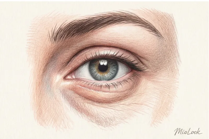 Как скрыть мешки под глазами макияжем без скатывания