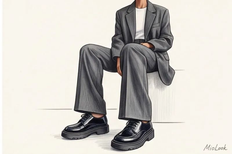 Обувь в корейском стиле: от ugly shoes до лоферов с белыми носками - 6