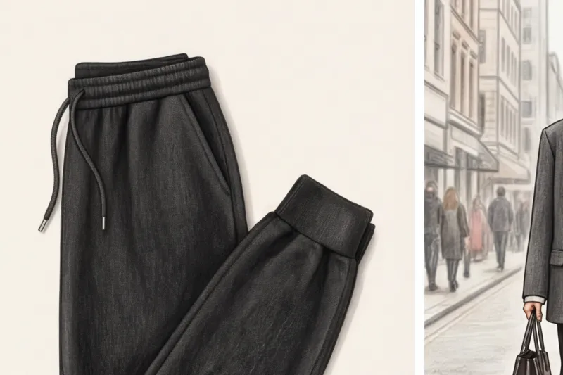 What to wear with black women's joggers: outfit ideas