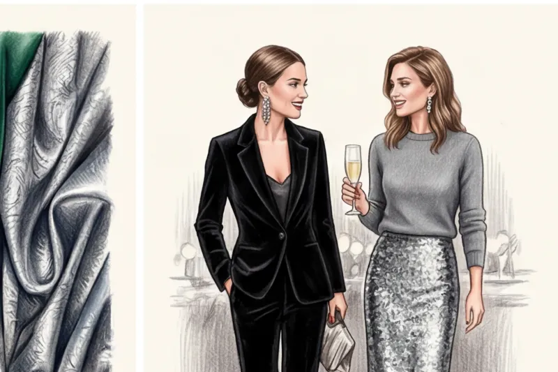 В чем пойти на свадьбу зимой: элегантность и тепло - 3