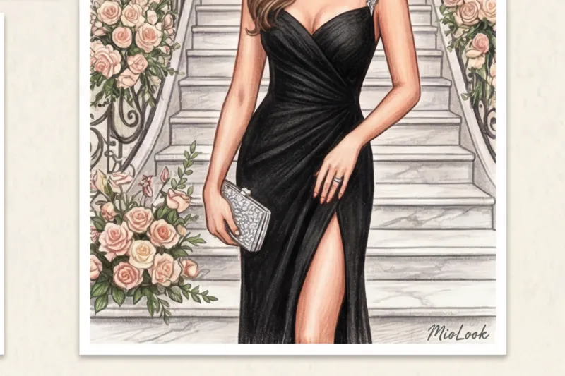 Можно ли надеть черное платье на свадьбу: развеиваем мифы - 9