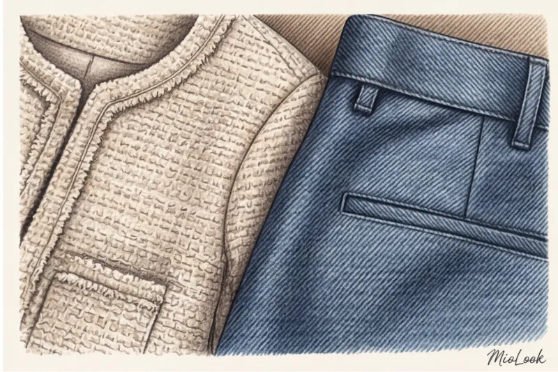 Ткани, которые не мнутся: из чего собрать гардероб для офиса и поездок - 3