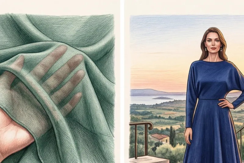 Летние закрытые вечерние платья: как выглядеть нарядно и не перегреться - 2