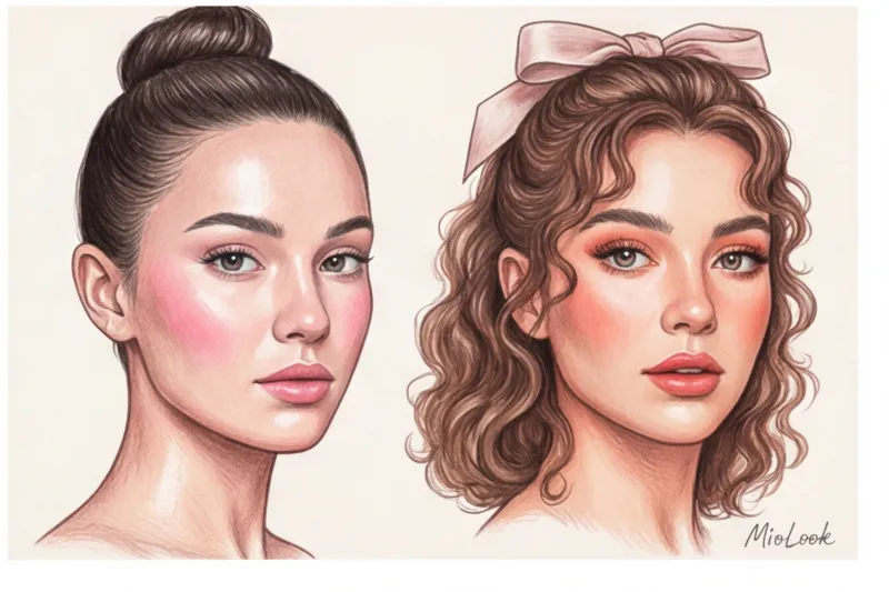 Макияж в стиле Coquette и Balletcore: морозный румянец, сияние и нежные губы - 9