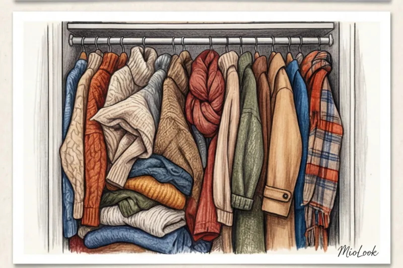 Осенняя капсула: многослойные и уютные образы на каждый день - 5