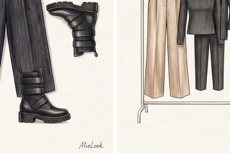 Как визуально удлинить ноги: правильные брюки, юбки и обувь - 8