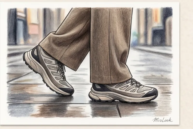 Треккинговые ботинки и кроссовки в городе: правила стилизации - 9