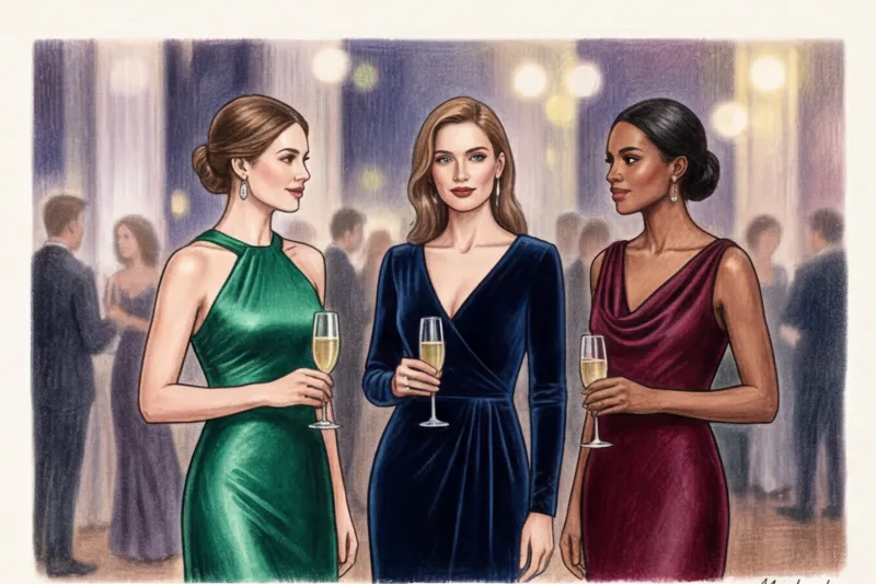 Дресс-код Black Tie на свадьбу: гид по вечерним нарядам для женщин - 2