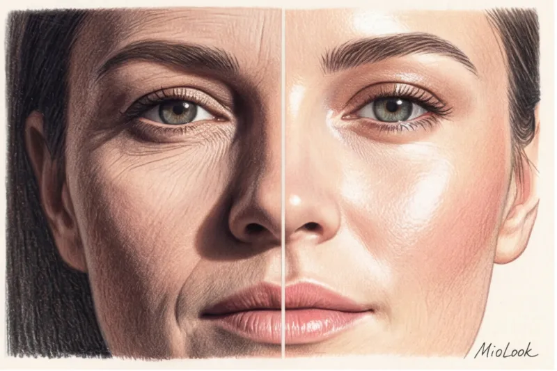 Ошибки в макияже, которые прибавляют 10 лет: плотный тон, тонкие брови и темная помада - 1