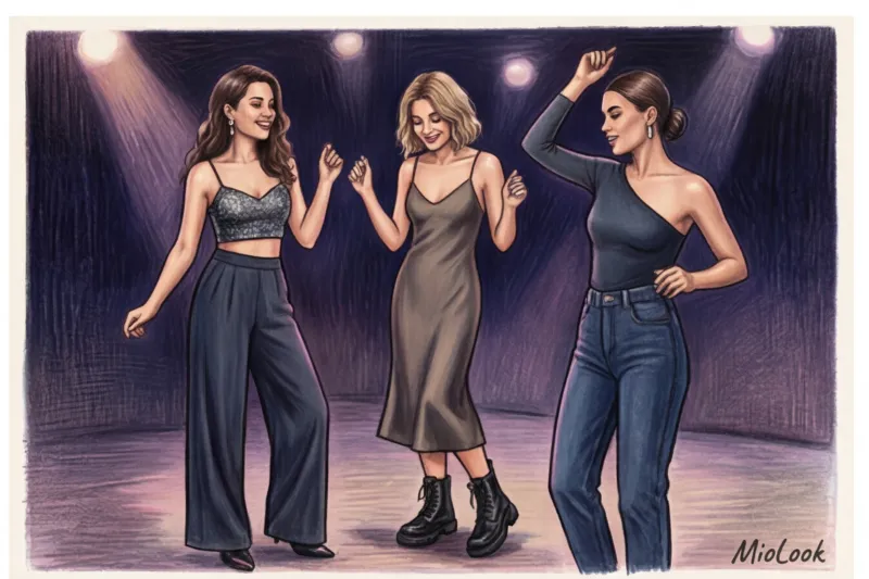 В чем пойти в клуб девушке: дерзкие и удобные образы для танцев - 3