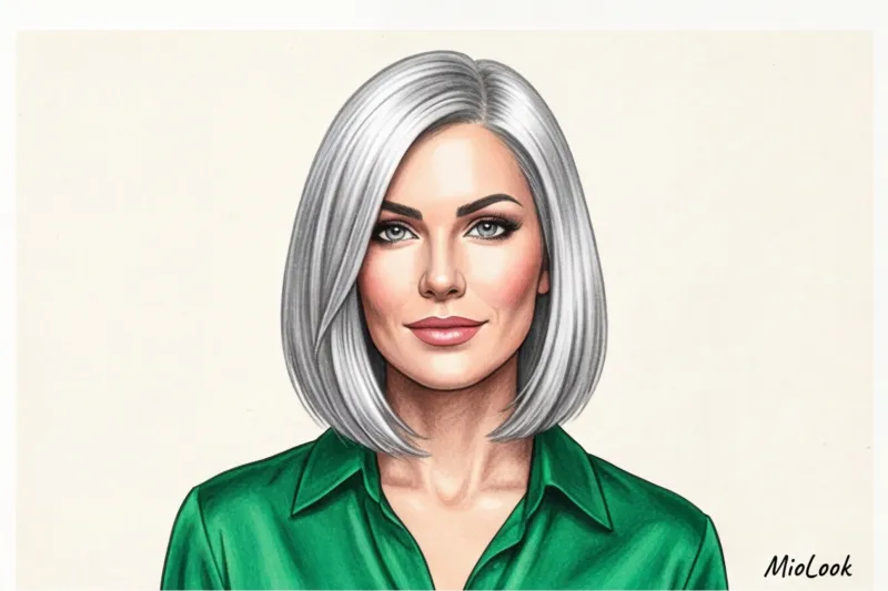 Как красиво носить седину после 35: стильные стрижки и тонирование - 2