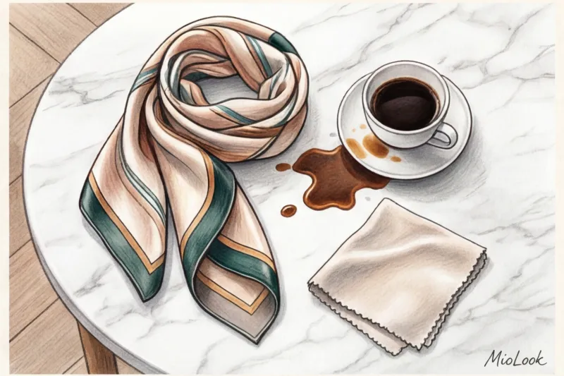 Как вывести пятна с шелка: спасаем любимую вещь от следов пота, жира и косметики - 5