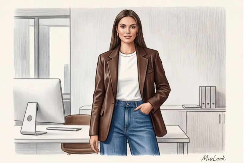 Укрощение строптивой: правила сочетания кожаных вещей с базовым гардеробом - 4