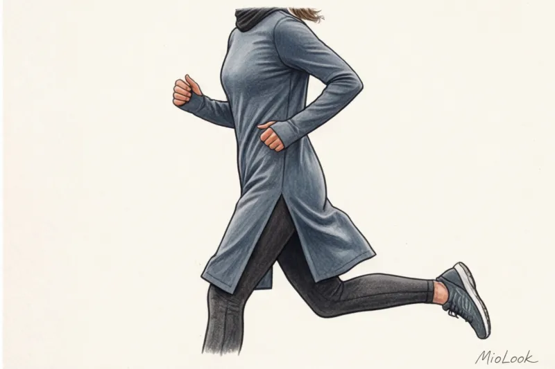 Закрытая одежда для бега на улице: многослойность и защита от непогоды - 3