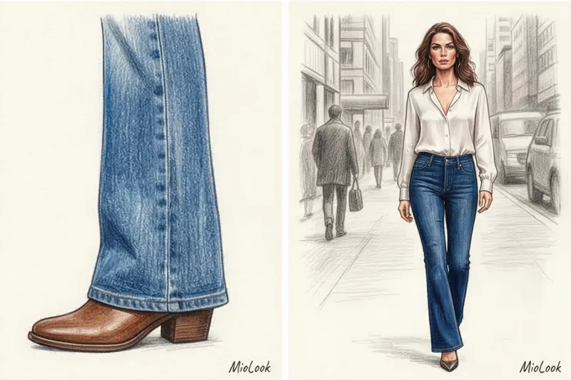 Bootcut jeans: what they are, the cut, and what to wear them with