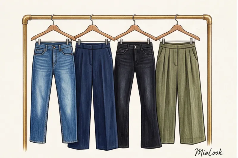 Брюки и джинсы, скрывающие живот: как выбрать правильную посадку - 4