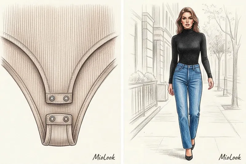What is a bodysuit: types and rules for combining them in clothing