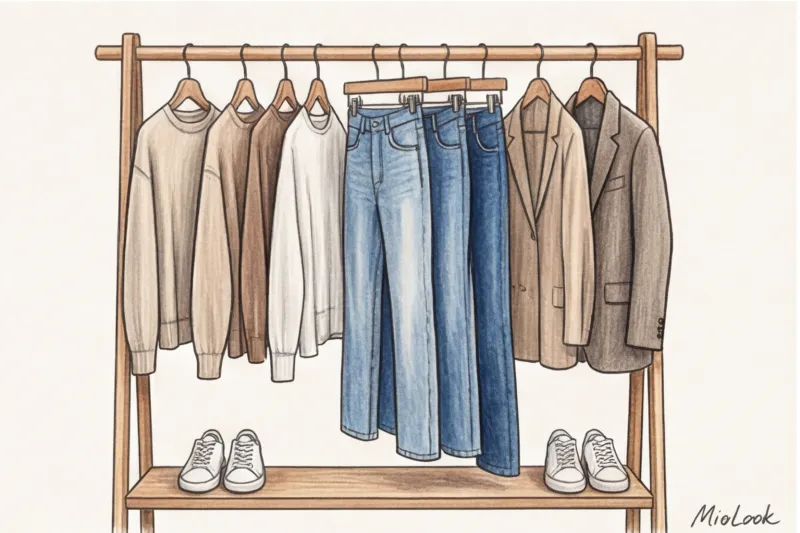 Базовый гардероб в стиле кэжуал: список вещей на каждый день - 7