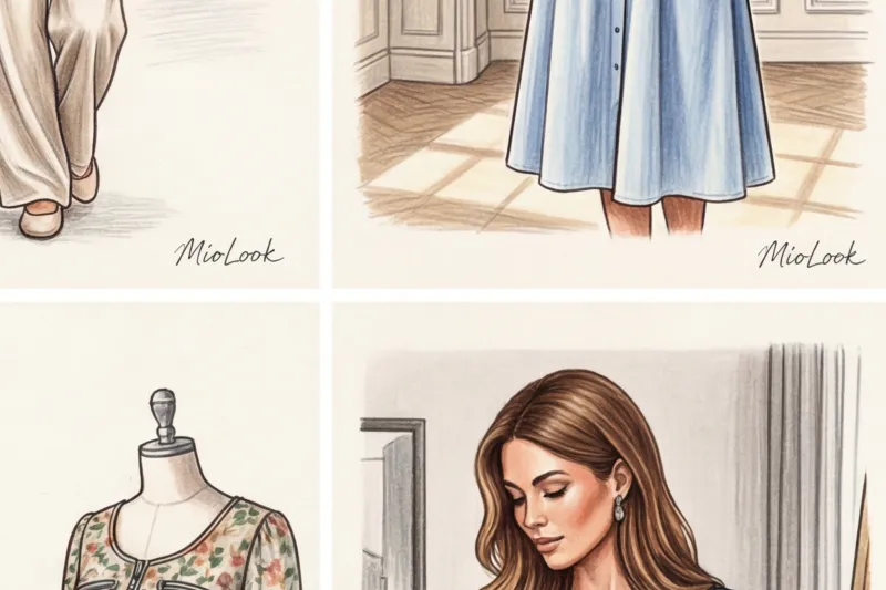 Нарядная одежда для кормящих: образы на праздник, крестины и выписку - 6