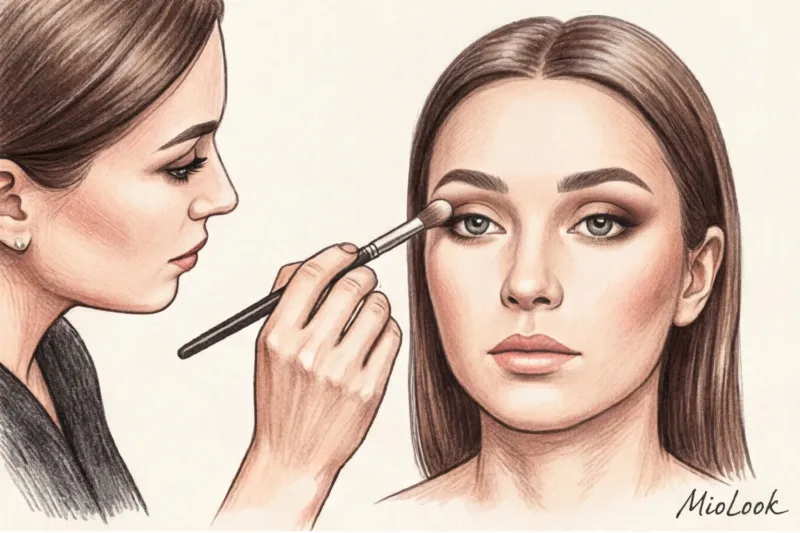 Вечерний макияж для нависшего века: техники и секреты - 2