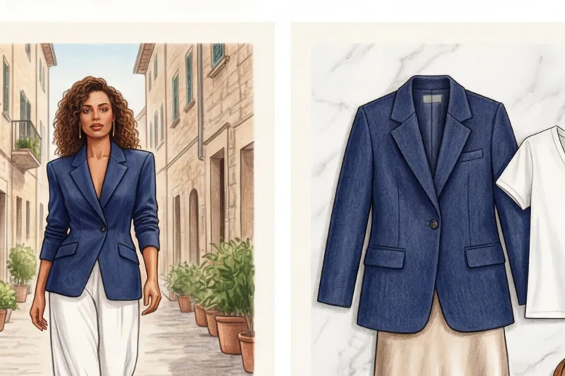 Как сделать талию визуально тоньше, если её нет - 2