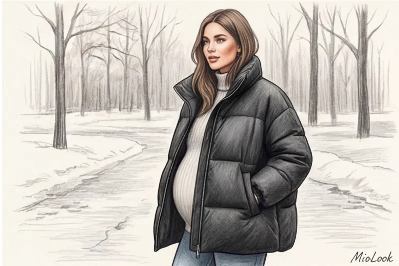 Верхняя одежда для беременных: спецмодели или оверсайз? - 9