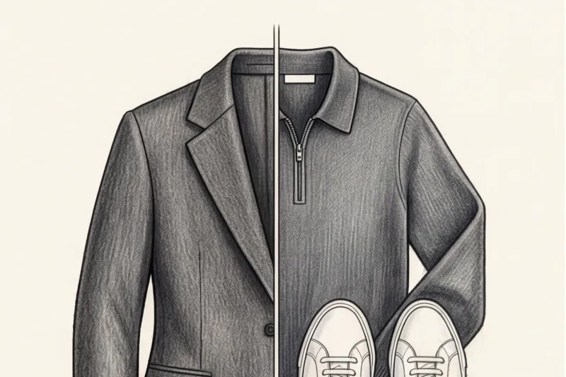 How to Combine Sporty and Business Style: Tips from an AI Stylist