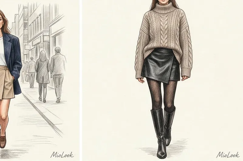 Скорт (Юбка-шорты) - 2