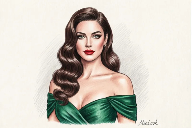 Прически под платье с открытыми плечами: как изящно подчеркнуть ключицы - 4