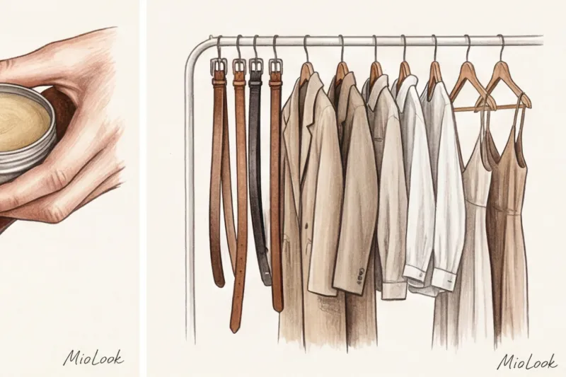 7 способов стильно завязать длинный кожаный ремень - 6