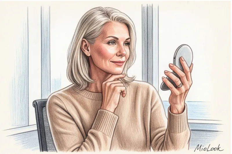 Ошибки в макияже, которые прибавляют 10 лет: плотный тон, тонкие брови и темная помада - 7