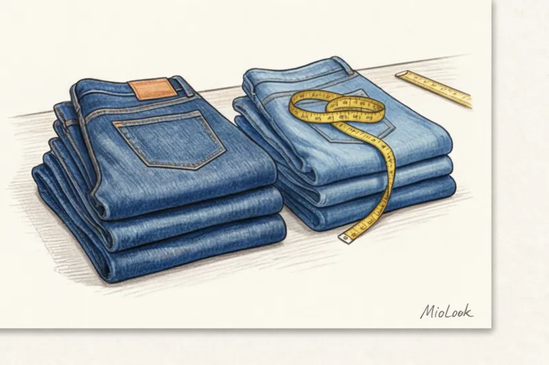 Как выбрать качественные джинсы, которые не вытянутся на коленях - 9