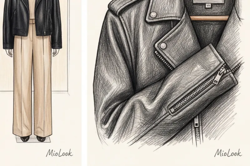 Кожаная куртка-косуха: как вписать в базовый гардероб - 9