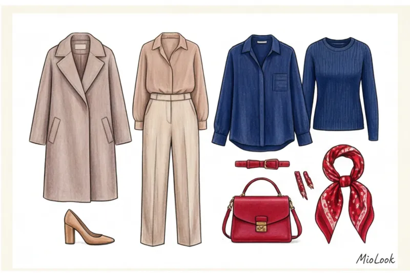 Цветовая палитра капсульного гардероба: как сочетать оттенки - 2