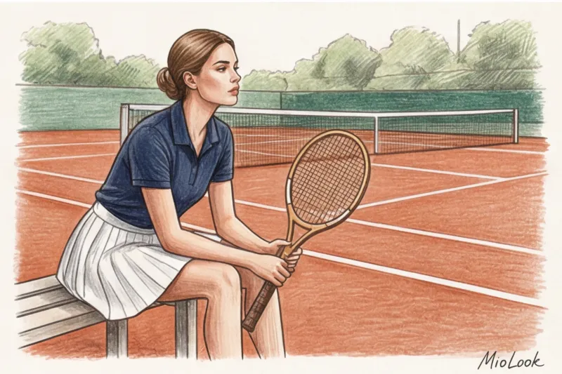 Эстетика Tenniscore: собираем стильный образ для тенниса и сквоша - 8