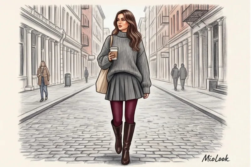 Какого цвета колготки подобрать: черные, телесные или цветные? - 4