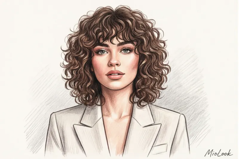 Идеальная форма для кудрявых волос: стрижем так, чтобы локоны не пушились - 4