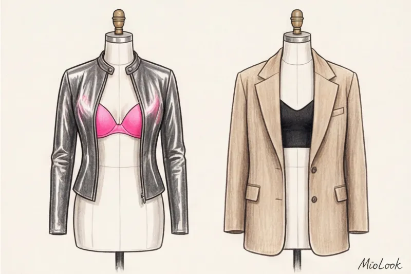 Бралетт под пиджак: как носить бельевой топ в деловых и вечерних аутфитах - 5