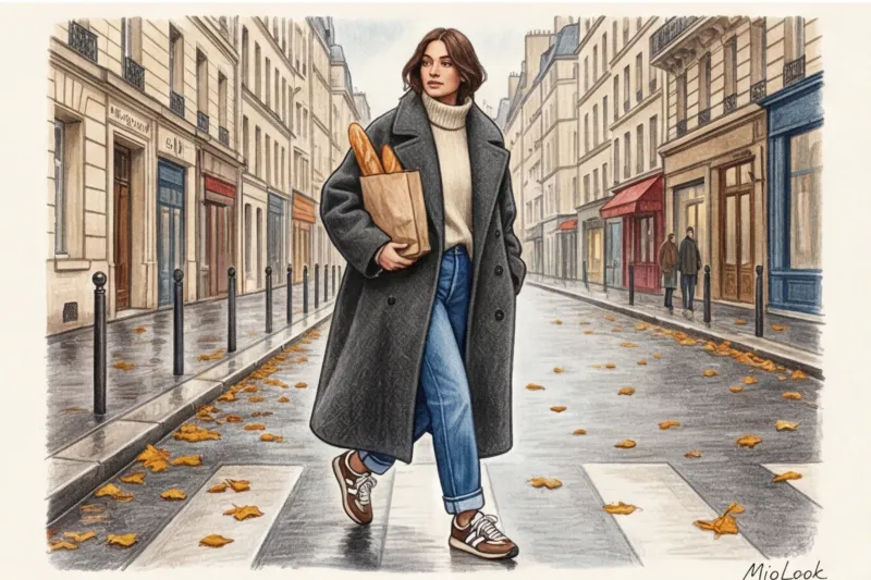 Осенний французский шик: как одеваться стильно и тепло - 8