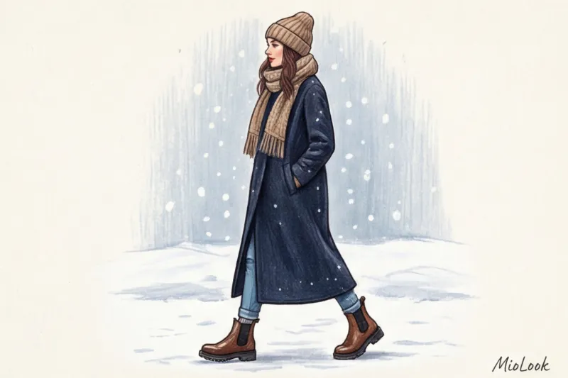 Зимняя капсула верхней одежды: что носить в морозы - 5