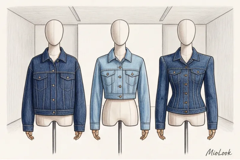 Модные джинсовые куртки: от оверсайза до кроп-моделей - 2