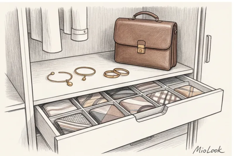 Шелковый платок в деловом гардеробе: как носить, чтобы выглядеть статусно - 7