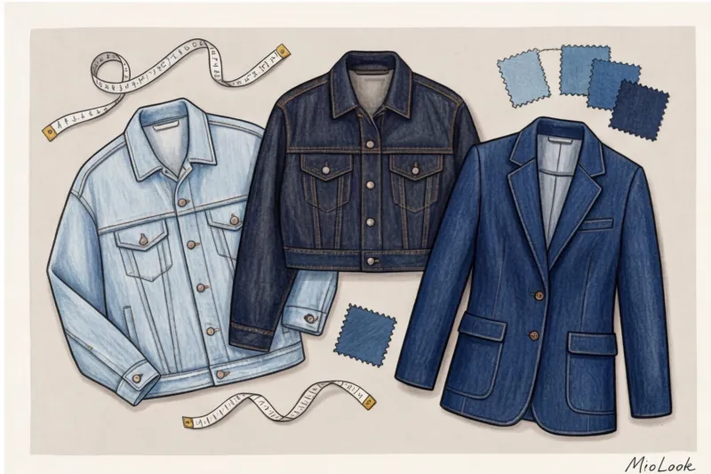 Базовая джинсовая куртка: актуальные фасоны и стильные сочетания - 9