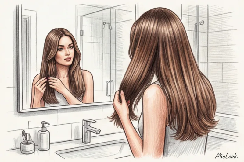 Можно ли носить длинные волосы после 35, чтобы выглядеть моложе? - 5