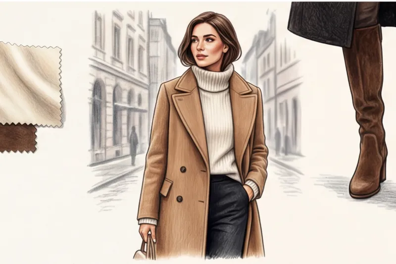 Осенне-зимний стиль Old Money: многослойность, кашемир и идеальное пальто - 8