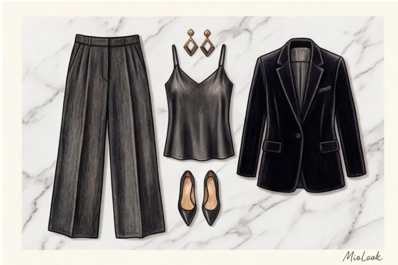 Нарядная капсула plus-size: как стильно одеться на праздник полным женщинам - 9