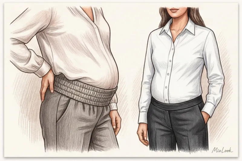 Идеальные офисные брюки для беременных: как выбрать фасон и посадку - 8