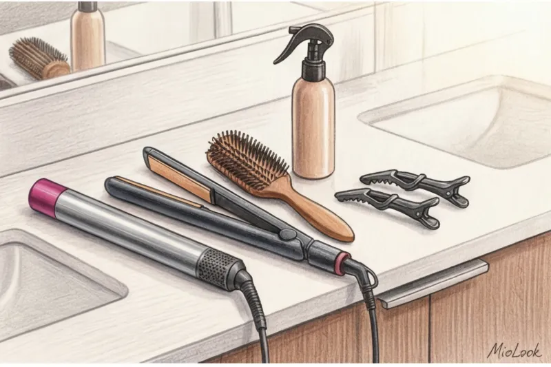 5 способов быстро и красиво уложить каре - 8