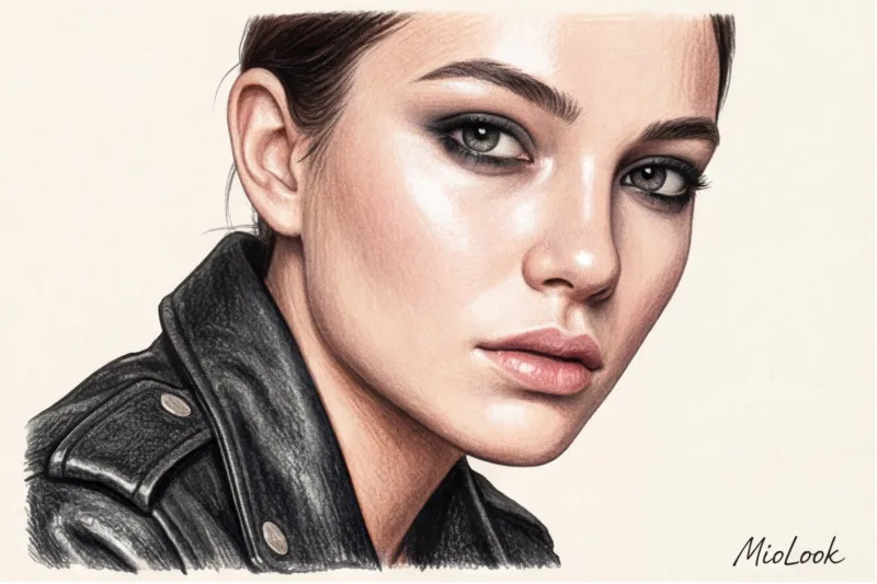 Grunge Makeup: Stylish and Expensive with a Leather Jacket