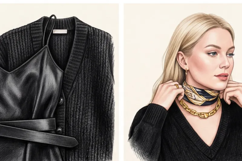 Монохромные образы и Тотал Блэк: как носить один цвет в зависимости от контрастности - 2